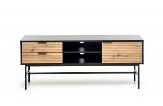 Televízny stolík MURANO dub artisan/čierny