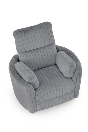 Relaxačné kreslo PEGAS sivé