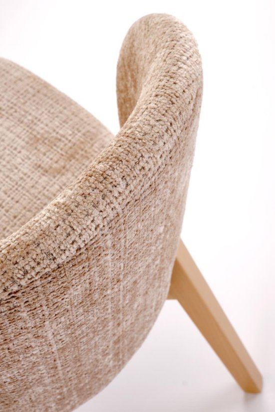 Jídelní židle BASSO dub přírodní/béžová