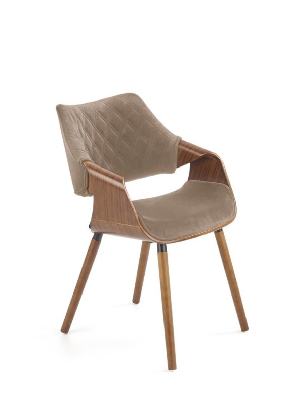Jídelní křesílko K396 velvet béžové