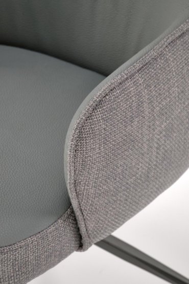 Jedálenské kreslo K527 sivé