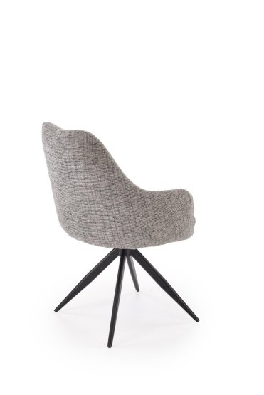 Jedálenská stolička / kreslo K564 sivá