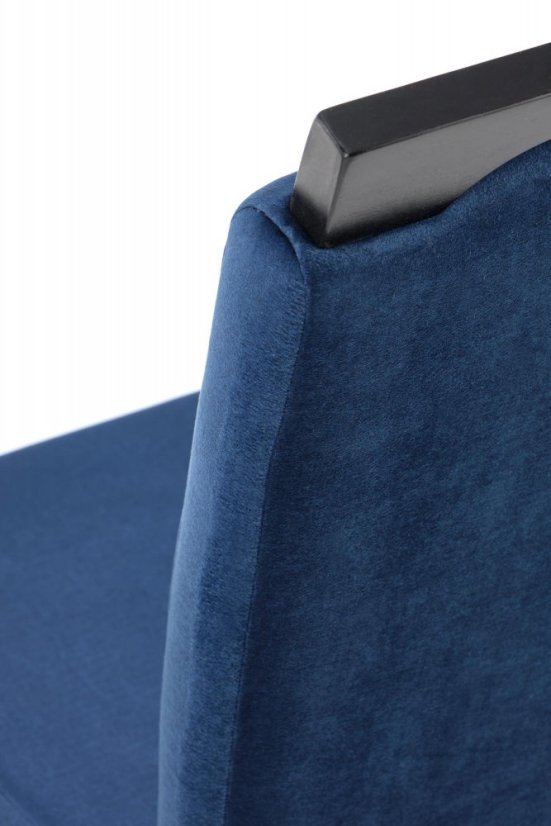 Jídelní židle CLARION 2 velvet modrá