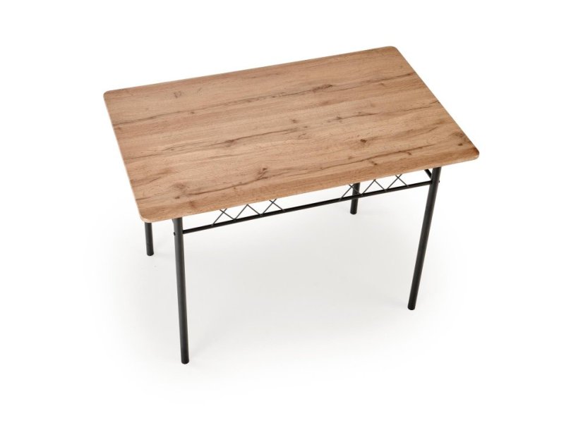 Jedálenský set 4+1 FAUST dub prírodný/čierna