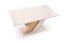 Rozkladací jedálenský stôl BRANDON 160(200)x90 kašmír/dub cremona