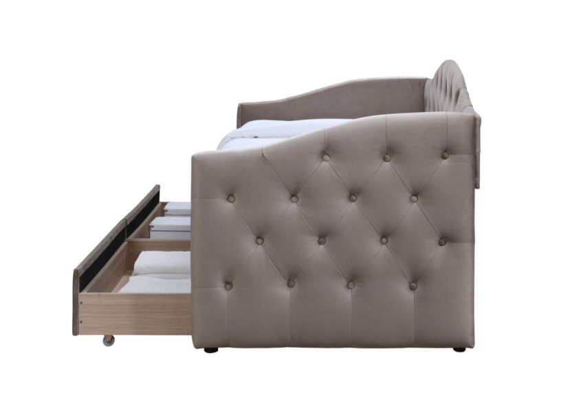 Čalúnená posteľ ALOHA 90x200 béžová