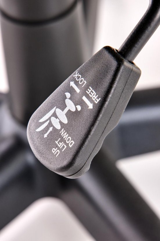 Herná stolička BERKEL čierna/červená