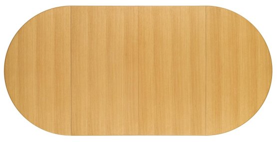 Rozkladací jedálenský stôl SORBUS 100(200)x100 dub prírodný / čierna