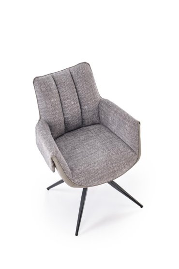 Jedálenské kreslo / stolička K579 sivá