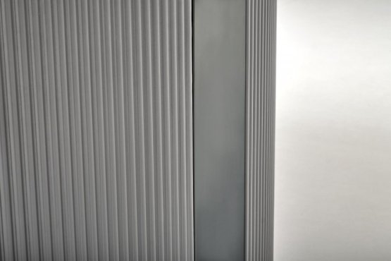 Rozkladací jedálenský stôl DANCAN 160(220)x90 biely mramor/sivá