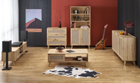 Posteľ BORNEO 160x200 dub artisan