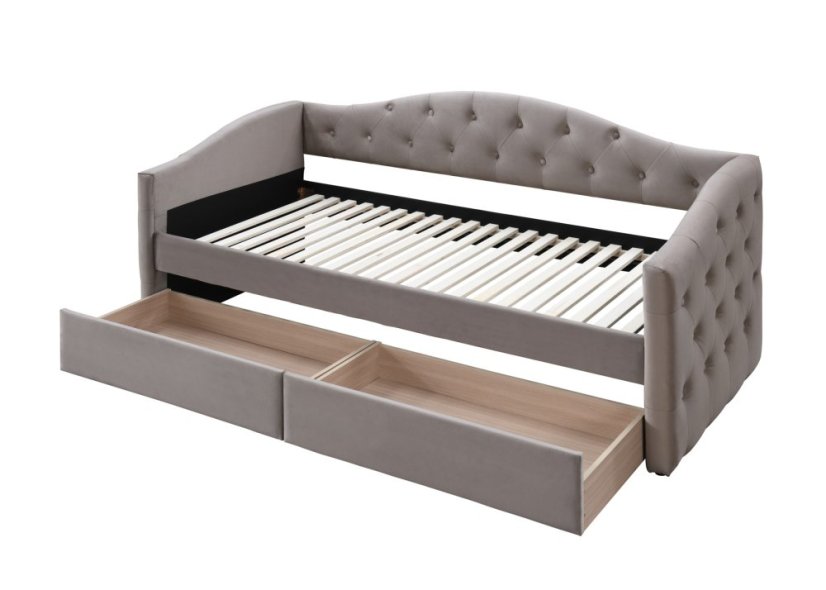 Čalúnená posteľ ALOHA 90x200 béžová