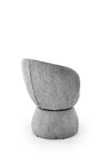 Otočné jedálenské kreslo K581 sivá