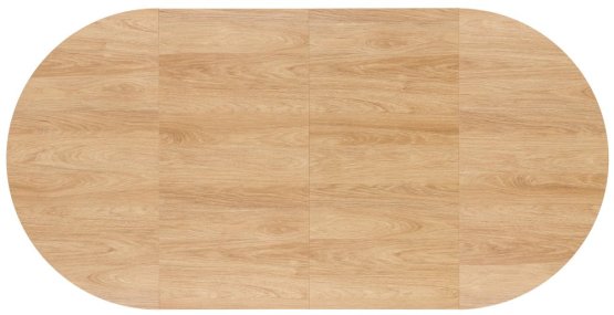 Rozkladací jedálenský stôl PERONI 100(250)x100 dub hikora / kašmír