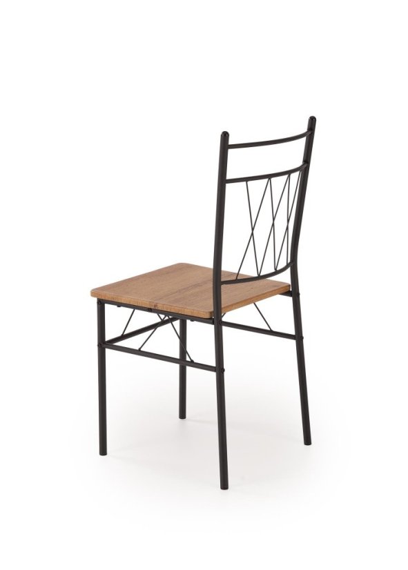 Jedálenský set 4+1 FAUST dub prírodný/čierna