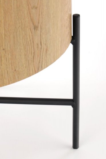 Konferenční stolek BROOKLYN S dub přírodní/černý