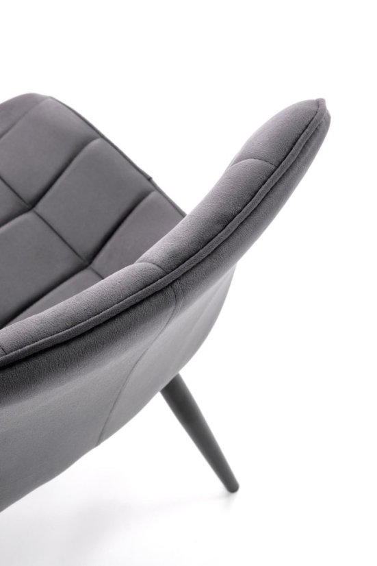 Jedálenská stolička K580 sivá