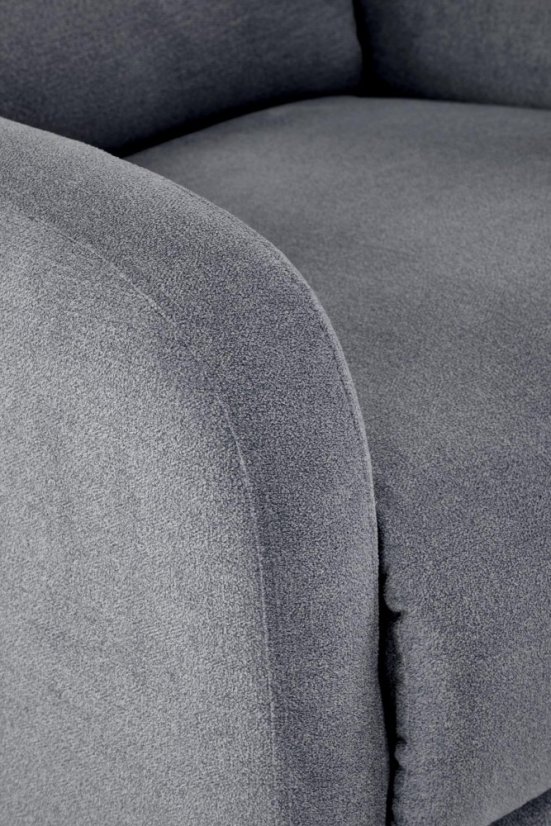 Relaxační křeslo CARINIO šedé