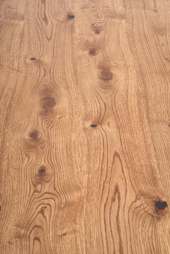 Rozkládací jídelní stůl PEREZ 160(250)x90 světlý dub/černý