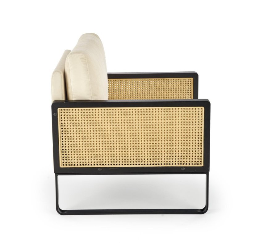 Kreslo ILARIO béžové/čierne