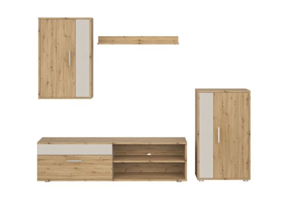 Obývací sestava BENSON dub artisan/kašmír