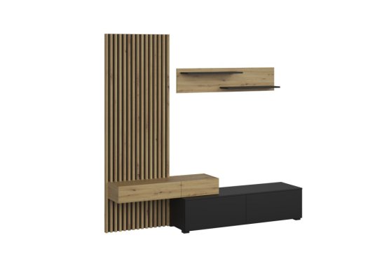 Obývacia zostava CAMINO dub artisan/čierna