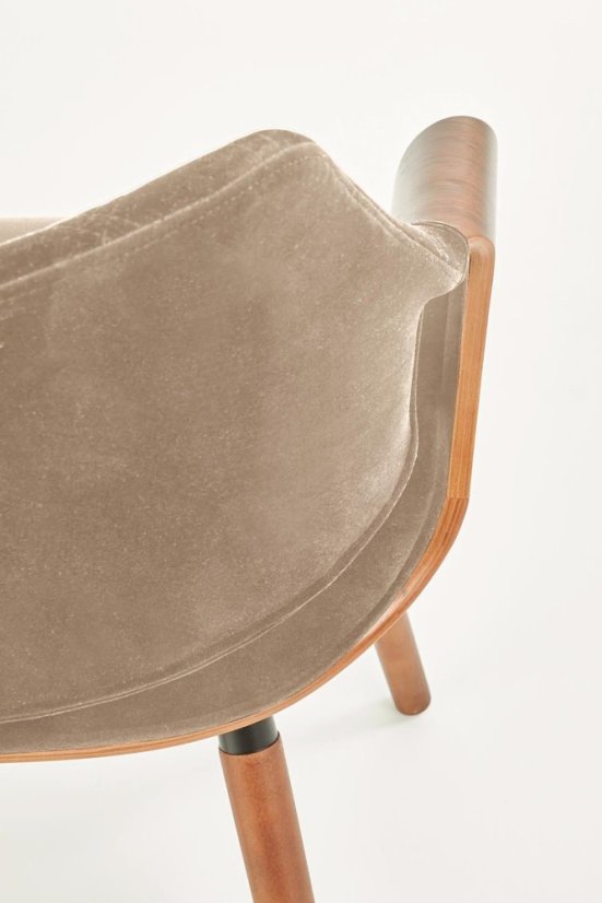 Jedálenské kresielko K396 velvet béžové