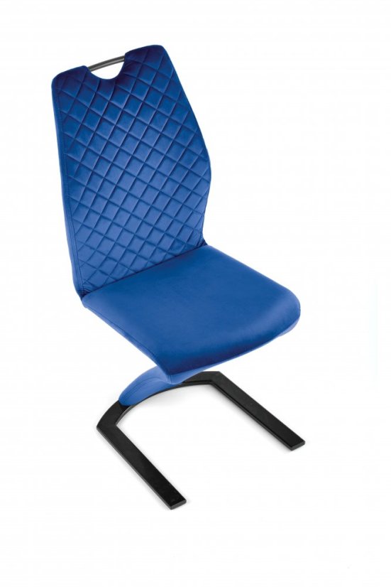 Jedálenská stolička K442 modrá