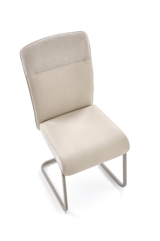 Jídelní židle K584 béžová/šedá