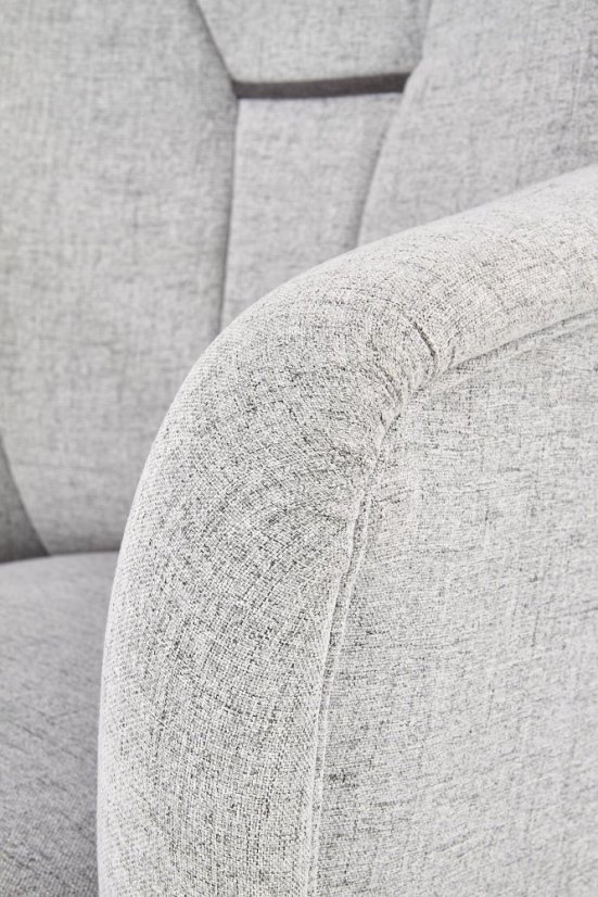 Křeslo BISHOP světle šedé