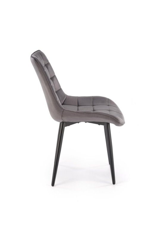 Jedálenská stolička K580 sivá