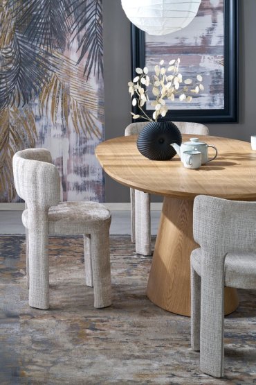 Rozkladací jedálenský stôl CALYPSO 160x100 prírodný