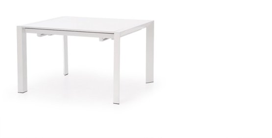 Rozkládací jídelní stůl STANFORD XL 130(250)x80 bílý