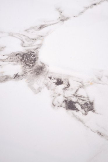 Konferenční stolek GILDA - sada 3 ks bílý mramor/zlatá