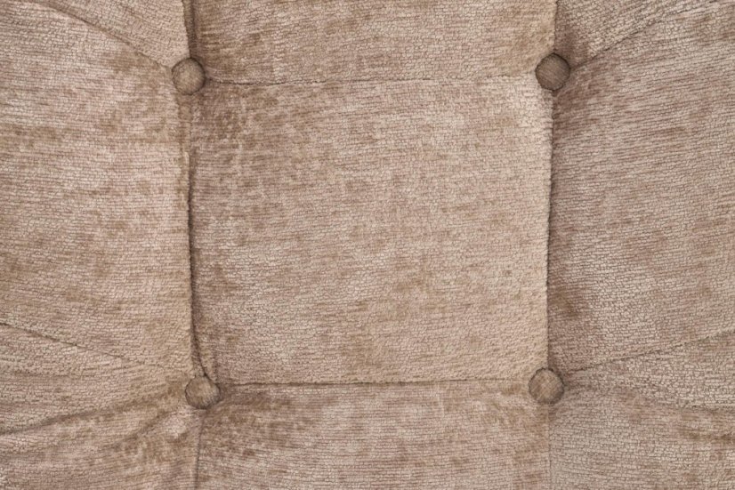 Čalouněné křeslo PESTO s podnožkou béžové