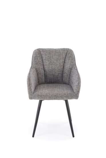 Jedálenská stolička / kreslo K576 sivá