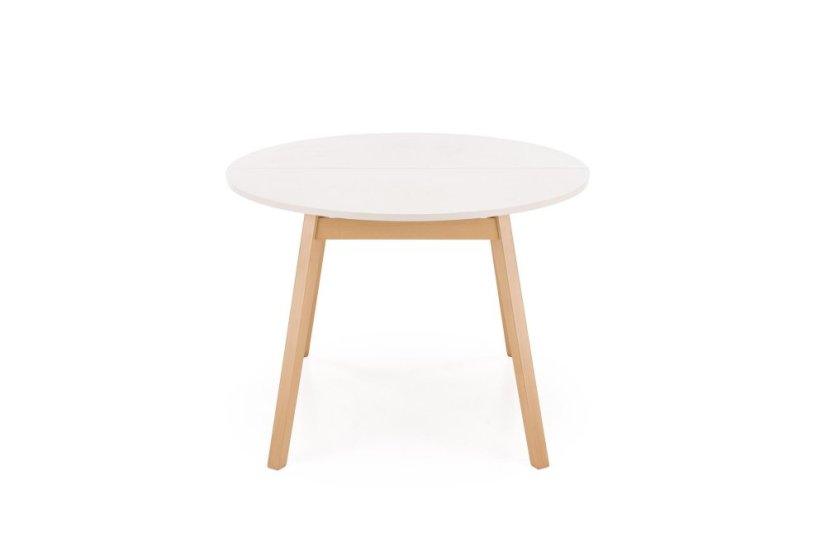 Rozkládací jídelní stůl RUBEN 102(142)x102 kašmír/přírodní