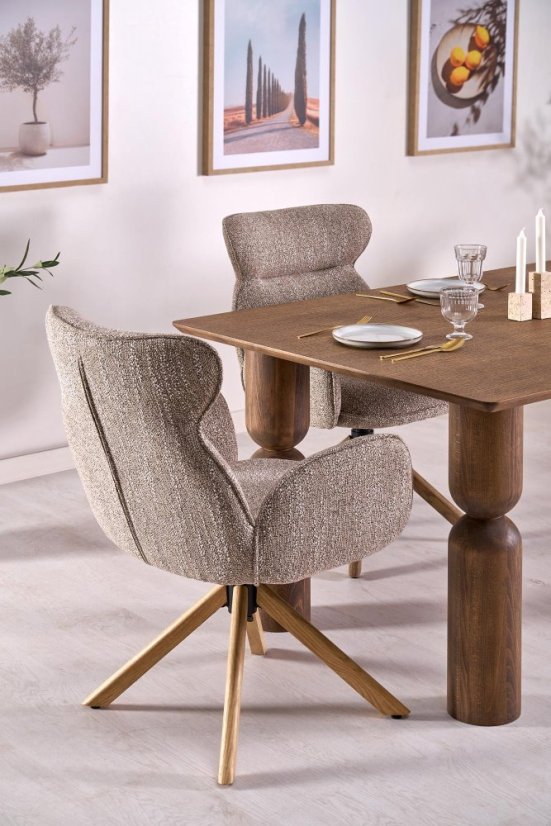 Rozkládací jídelní stůl MELTON 200(300)x101 světlý ořech