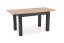Rozkladací jedálenský stôl GIZMO 120(160)x75 dub artisan / čierna