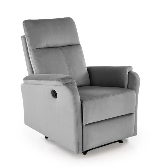 Elektrické relaxačné kreslo CROCUS sivé