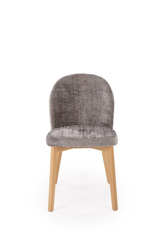 Jedálenská stolička BASSO dub prírodný/sivá