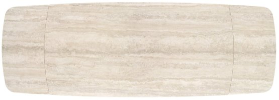 Rozkladací jedálenský stôl VESNA 160(240)x90 béžový mramor