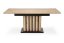 Rozkladací jedálenský stôl LAMELLO 160(210)x90 dub artisan/čierny