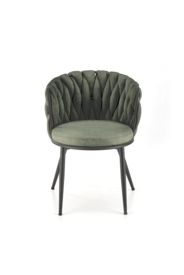 Jedálenská stolička / kreslo K516 olivová