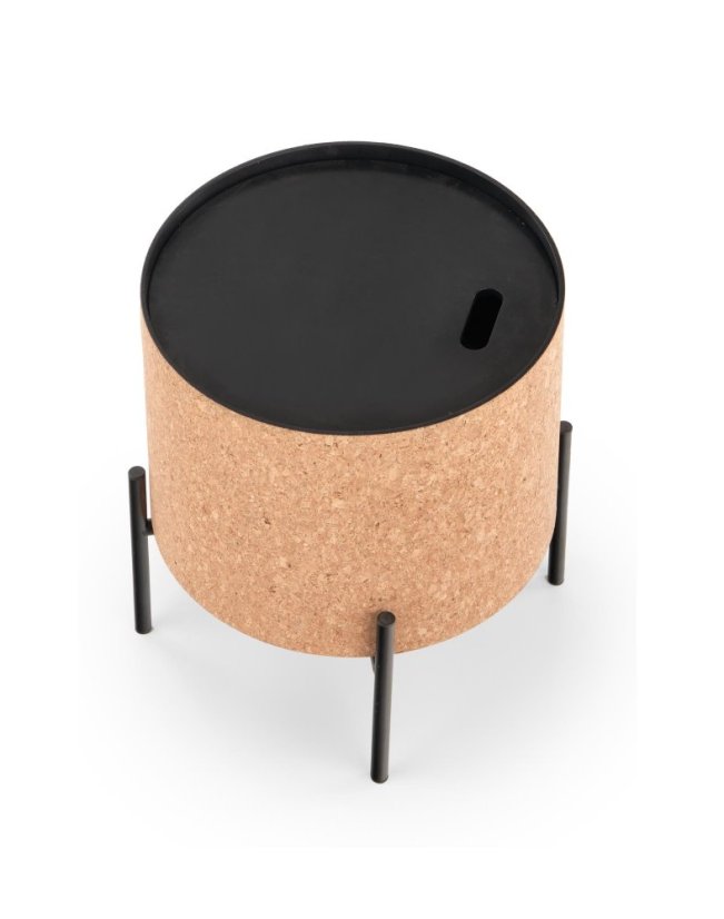 Konferenční stolek SASHA přírodní/černý