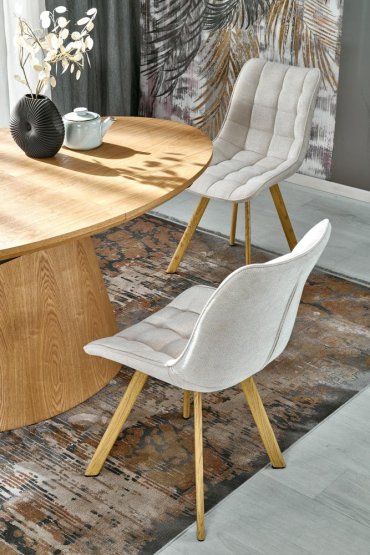 Rozkladací jedálenský stôl CALYPSO 160x100 prírodný