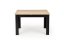 Rozkladací jedálenský stôl BAGIO 120(160)x80 dub artisan/čierny
