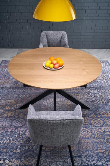 Jedálenská stolička / kreslo K576 sivá