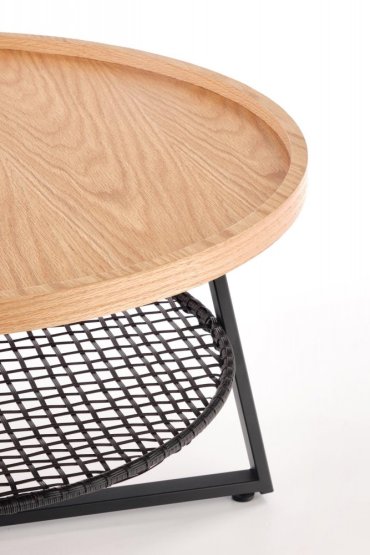 Konferenční stolek FLORENCE dub přírodní/černý