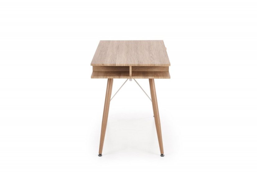 Písací stôl B34 dub sonoma/biely